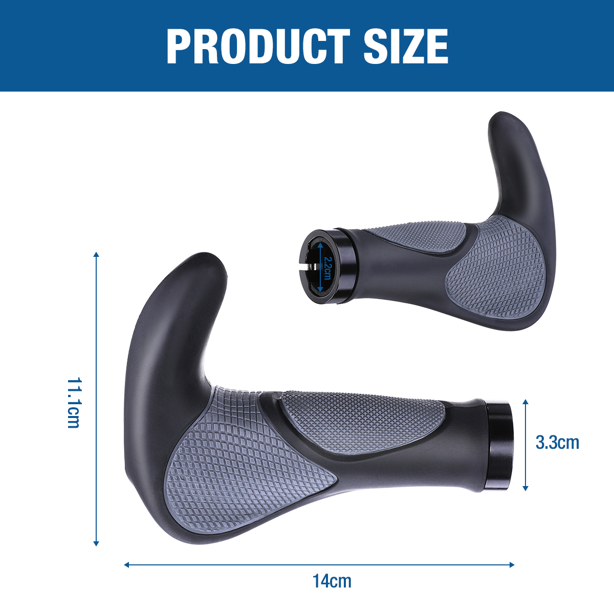 BIKIGHTBikeGripsNon-slipComfortWaterproofBikeHandlebarGripsforMTBRoadBike-1714568-2