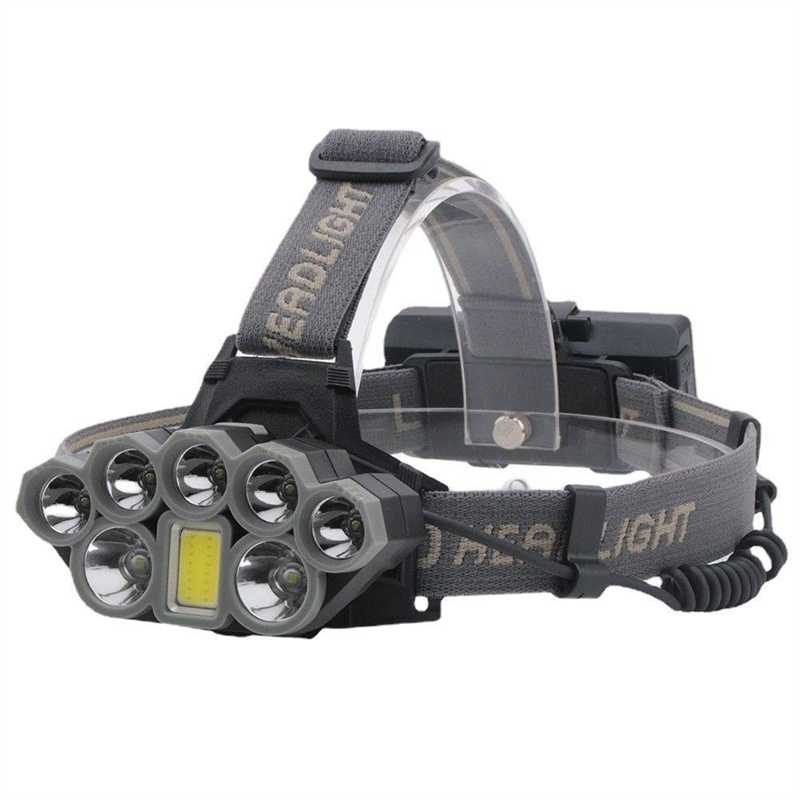 BIKIGHTLEDRechargeableHeadlampSuperBrightLED6ModesWaterproofLightweightHeadlampforCampingOutdoorSpor-2015550-12