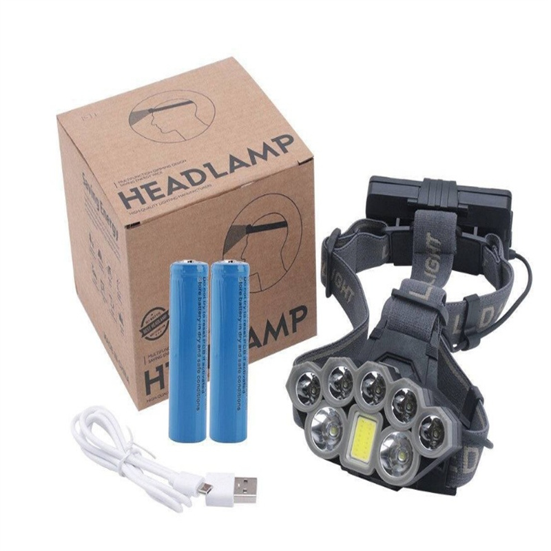 BIKIGHTLEDRechargeableHeadlampSuperBrightLED6ModesWaterproofLightweightHeadlampforCampingOutdoorSpor-2015550-14