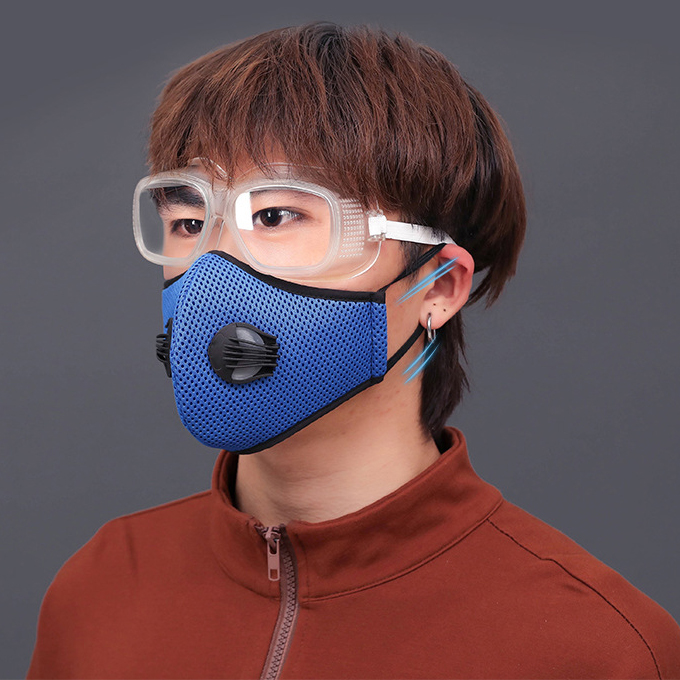 BIKIGHTUnisexDustproofCyclingFaceMaskBreathableActivatedCarbonRespiratorMaskForCyclingRunning-1655010-3