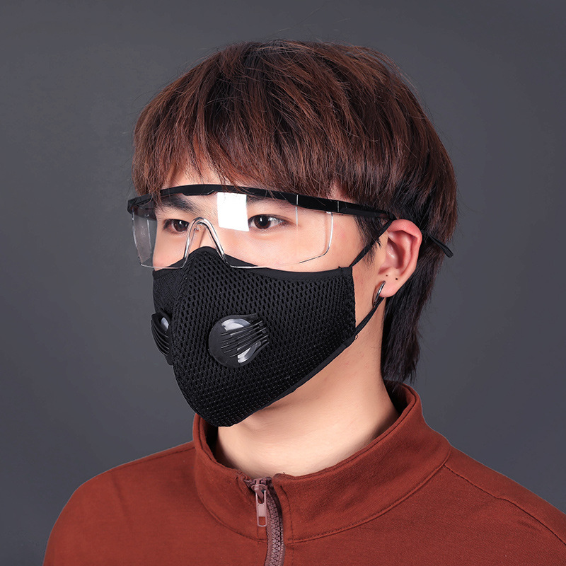 BIKIGHTUnisexDustproofCyclingFaceMaskBreathableActivatedCarbonRespiratorMaskForCyclingRunning-1655010-4