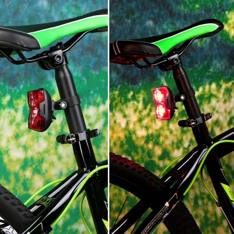 BicycleSuperBrightDual-lampTaillight2LED400LM3ModesBikeSafetyWarningLightIPX4LargeWide-angleWithoutB-1981091-7