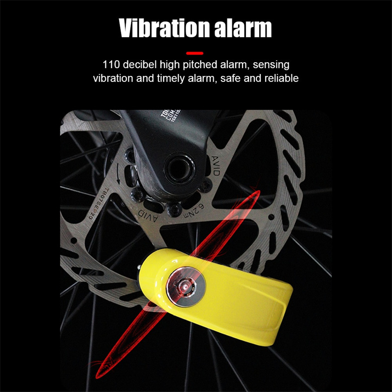 BikeAlarmDiscBrakeLockSecurityAnti-theftType-CRechargeableLargeCapacityBatteryWaterproofAluminumAllo-1996060-2
