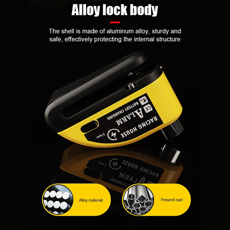BikeAlarmDiscBrakeLockSecurityAnti-theftType-CRechargeableLargeCapacityBatteryWaterproofAluminumAllo-1996060-4