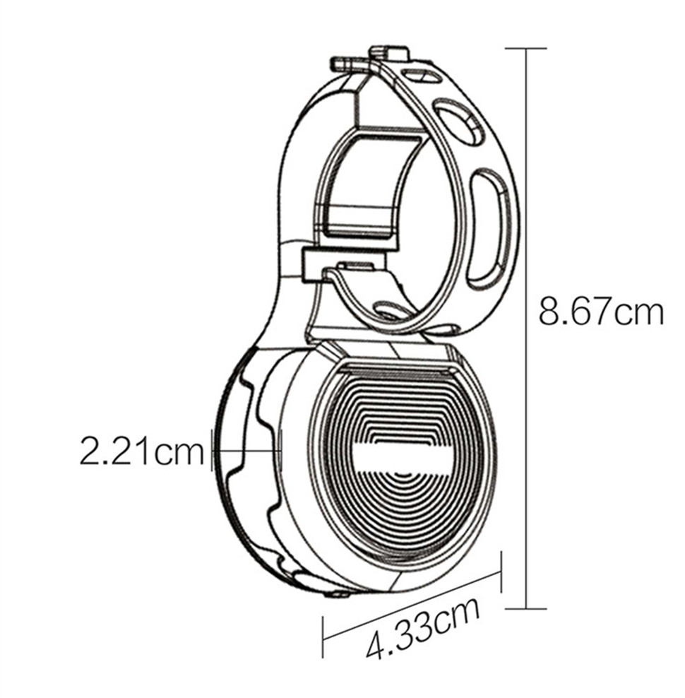 BikeBell130dBHighSoundBicycleHornIPX6WaterproofAnti-theft250mAhUSBChargeableElectricAlarmLoudHornfor-1997354-10