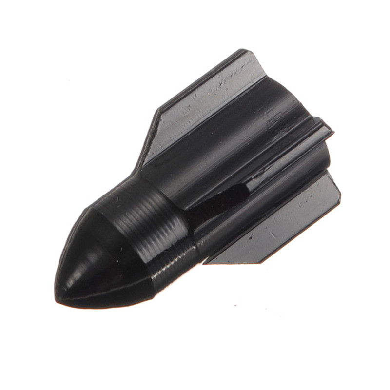BikeBiycleAluminumAlloyRocketShapedValveStemCaps-54361-4
