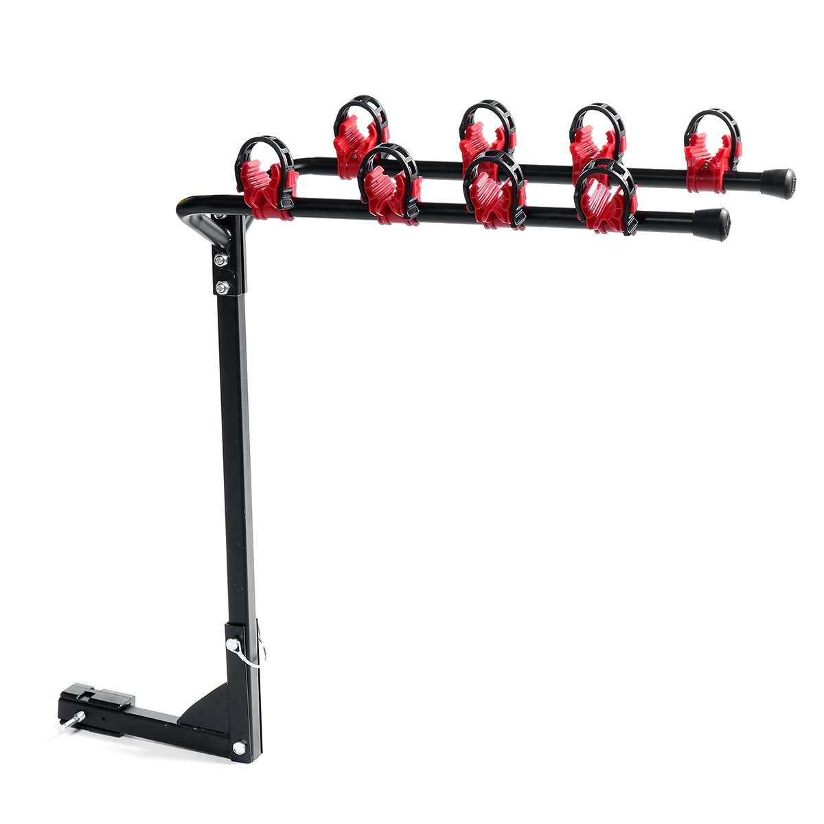 BikeCarrierBicycleBracketRearBicycleHangerAdjustableMetalFrameLuggageRackSingleArm-1865815-2