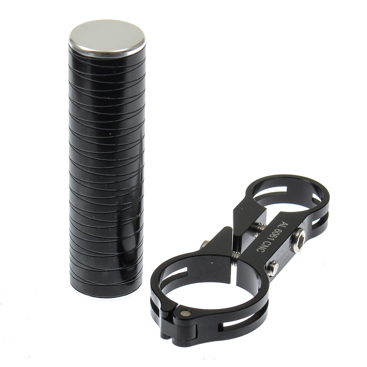 BikeHandlebarExtendedBracketBikeHeadlightMountBarFlashlightSupportRackAlloyFiberStand-1809996-4