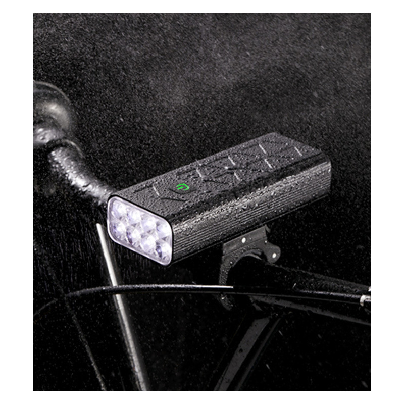 BikeLightHighPowerLEDFlashlightwith9600mABatteryAluminumAlloyTacticalRechargeableLEDTorchwith5ModesF-1981961-6