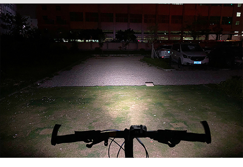 BikeLightHighPowerLEDFlashlightwith9600mABatteryAluminumAlloyTacticalRechargeableLEDTorchwith5ModesF-1981961-7