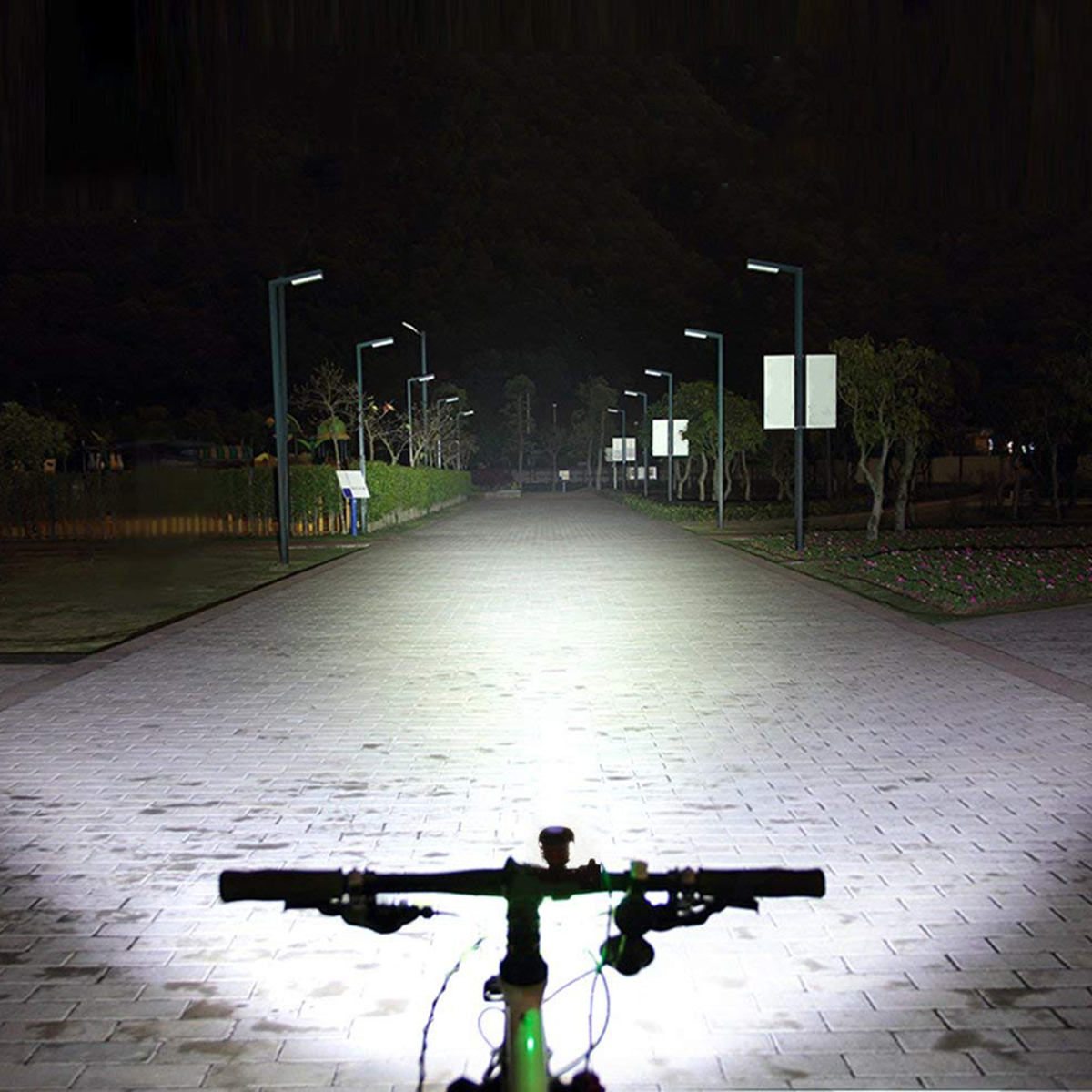 BikeLightSet3000LMDoubleLEDBicycleHeadlightType-CRechargeablewith4ModesTaillightforMTBRoadBike-1898239-6