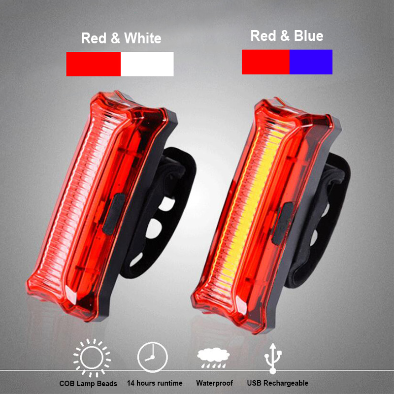 BikeTailLightUSBRechargeableforMTBRoadBicycleRearBackLightWaterproofNightCyclingsafetywarningLEDLamp-1981109-5