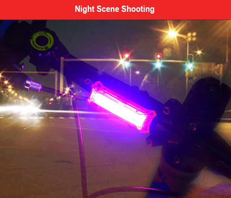 BikeTailLightUSBRechargeableforMTBRoadBicycleRearBackLightWaterproofNightCyclingsafetywarningLEDLamp-1981109-6