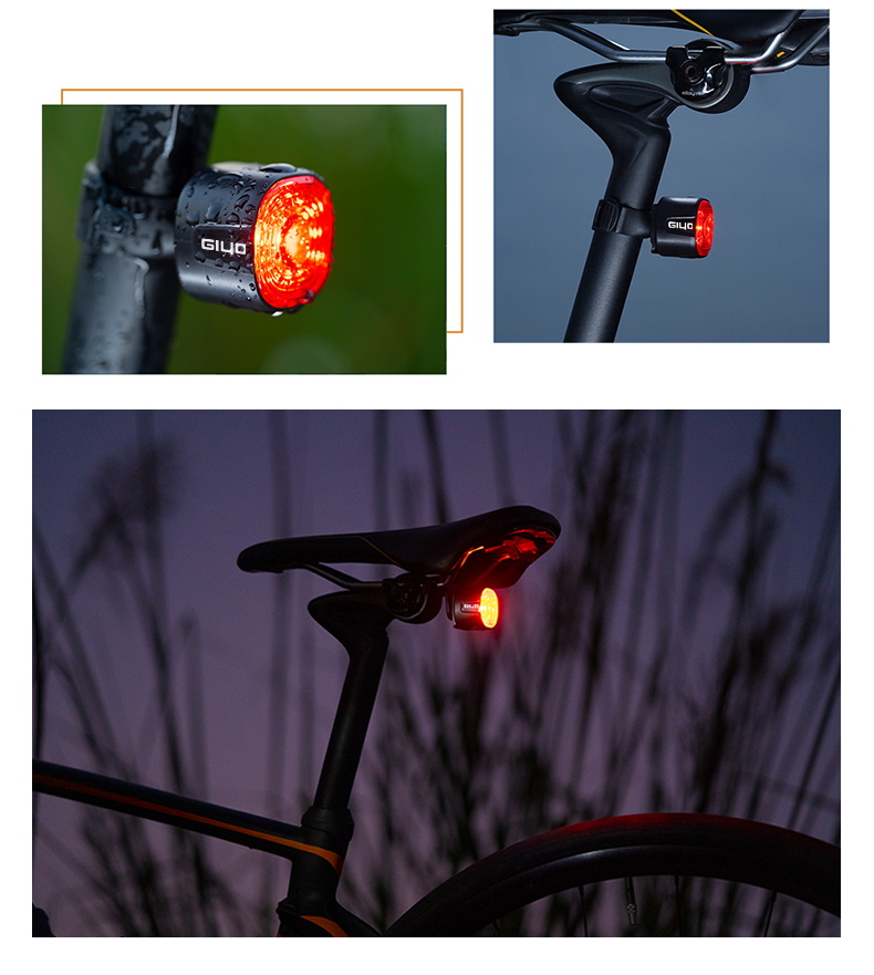 GIYOBicycleIntelligentBrakeTailLightIP66Waterproof6LightModesType-CHighBrightnessBikeRearLight-1992094-13