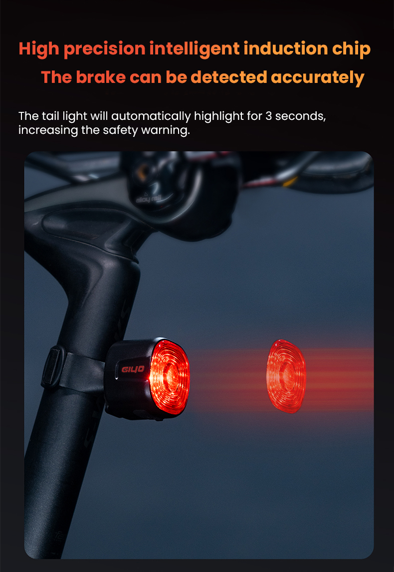 GIYOBicycleIntelligentBrakeTailLightIP66Waterproof6LightModesType-CHighBrightnessBikeRearLight-1992094-3