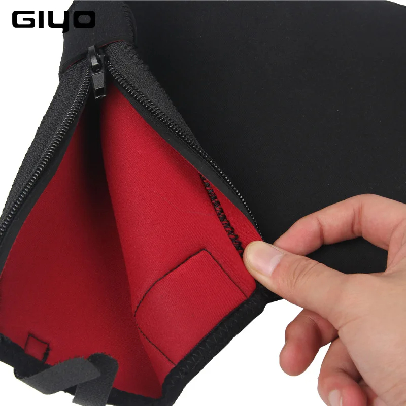 GIYOWG-01RRoadBikeWarmGloves5mmThickNeopreneWaterproofWindproofReflectiveMaterialBicycleHandlebarGlo-2005042-5