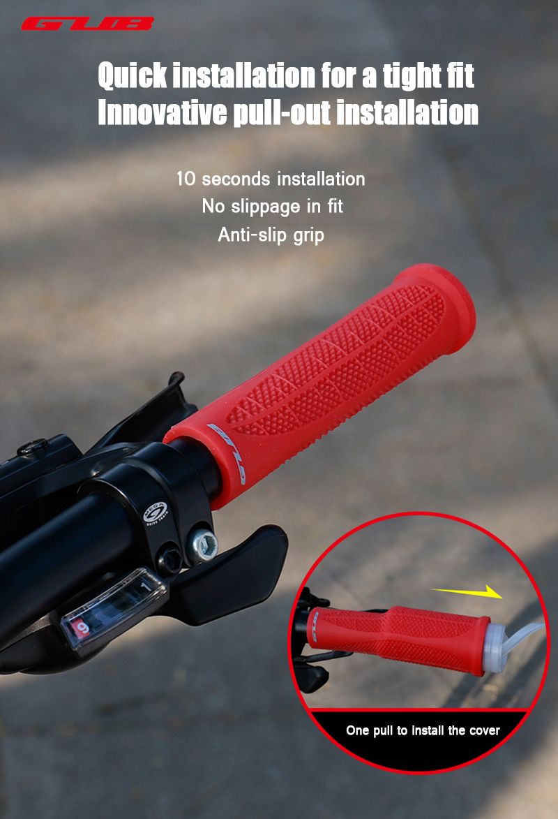 GUBG-603SiliconeAnti-slipLightweightTightFitInnovativeEasyToInstallBicycleHandlebarCover-1805661-1