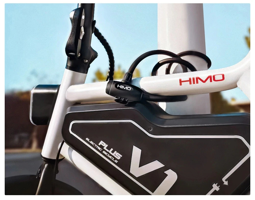 HIMOL150PortableFoldingCableLockElectricBicycleLockstitchAnti-theftWheelBikeLockingTool-2012761-8