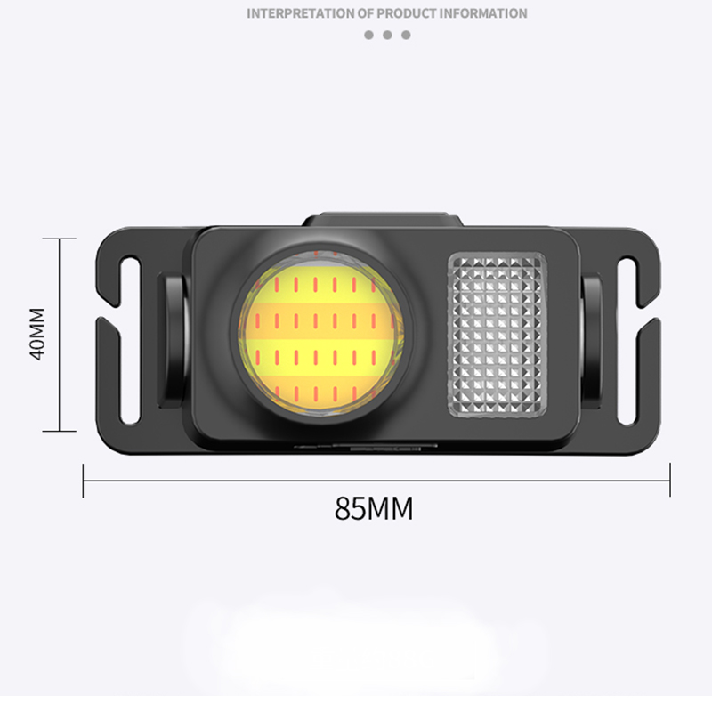HighLightSmartSensingLEDHeadlampType-CRechargeableRedWhiteYellowBlueHeadlightOutdoorRunningNightFish-2005298-6