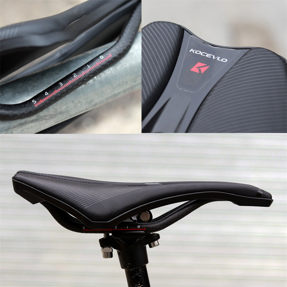 KOCEVLOKP-02CarbonBicycleSaddleUltralightWaterproofBikeSeatCushionComfortableCarbonCyclingSaddle-2013427-10