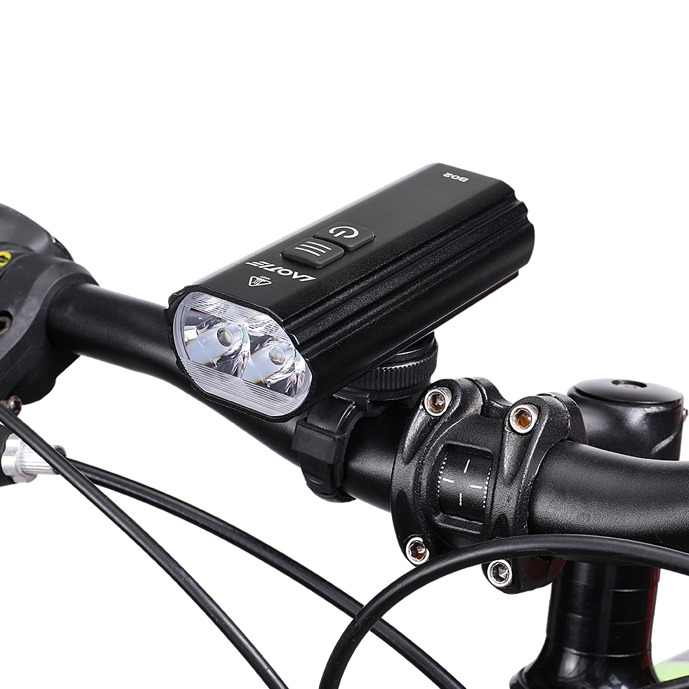 LAOTIEB021800LmBrightnessBikeHeadlight4800mAhBatteryAnti-glareDesignIPX6Waterproof5LightModesType-CF-2013492-11