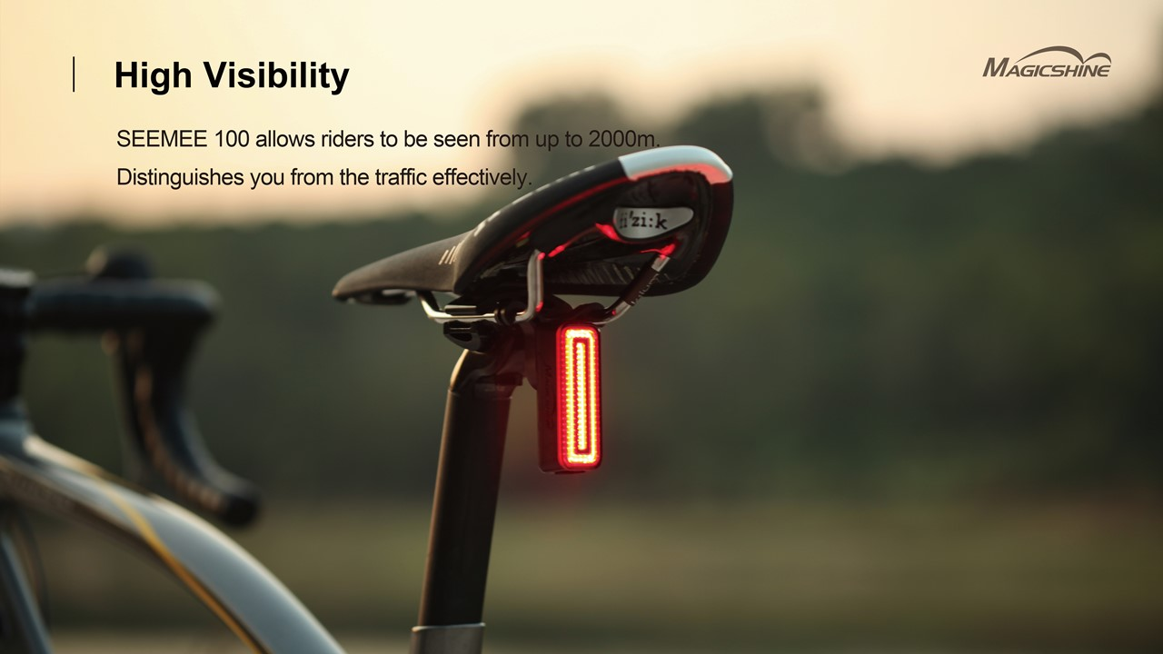 MAGICSHINESEEMEE100BicycleRearLight100LmBrightness2000mLightVisibilityIPX6WaterproofUSBRechargeableA-2008316-4