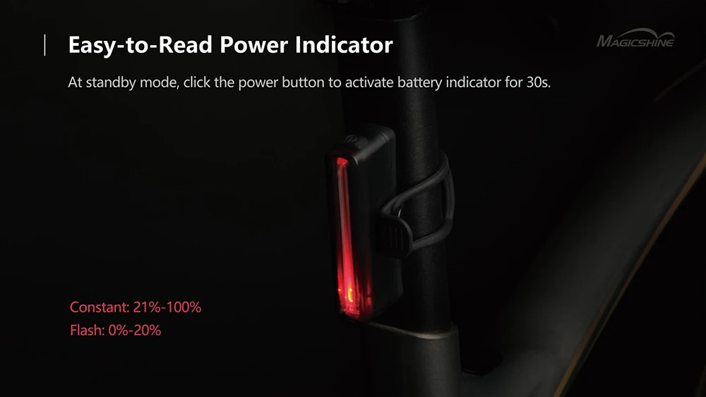 MAGICSHINESEEMEE30SmartBikeTaillight7LightModesBuilt-inLight-sensingSystemIPX6WaterproofUSBChargeabl-2008290-11