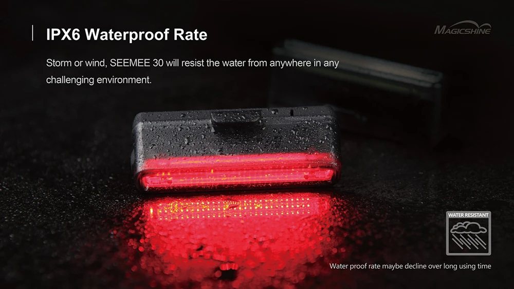 MAGICSHINESEEMEE30SmartBikeTaillight7LightModesBuilt-inLight-sensingSystemIPX6WaterproofUSBChargeabl-2008290-9