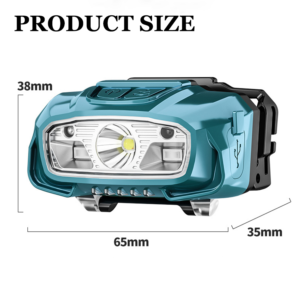 MotionSensorLEDHeadlampUSBRechargeableHeadlightWaterproofInductionHeadlampsHeadFlashlightforCampingH-1981179-15