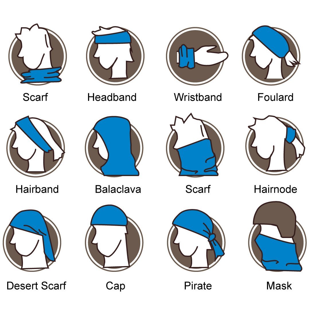 MultifunctionBandanaUV-proofWindproofElasticFaceMaskNeckHeadGaiterCyclingFishingOutdoor-1885482-13