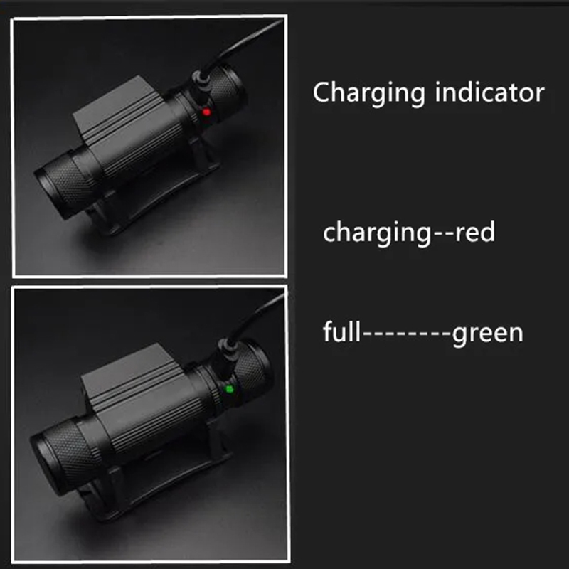 SEEKNITED10H25C1100LMLEDHeadlightMiniWhiteLightHeadTorchUSBChargerwith18650BatteryHeadlampCampingFla-2003701-7