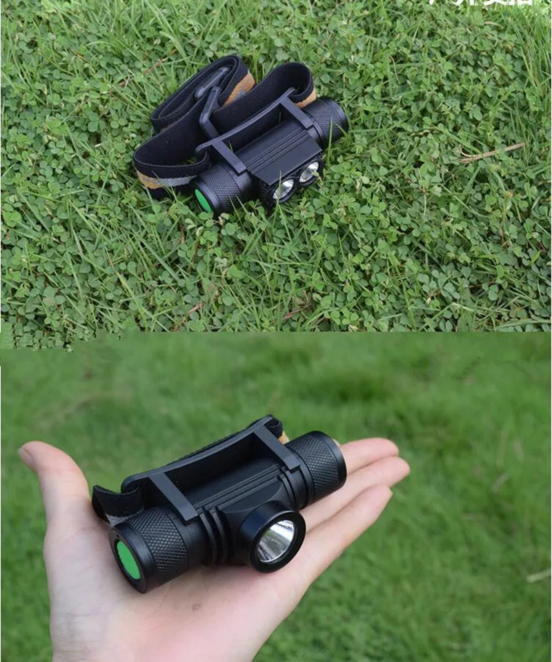 SEEKNITED10H25C1100LMLEDHeadlightMiniWhiteLightHeadTorchUSBChargerwith18650BatteryHeadlampCampingFla-2003701-10