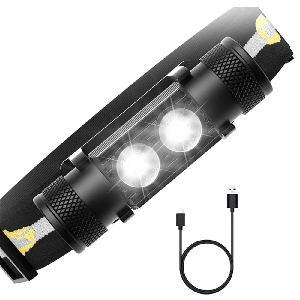 SEEKNITEH02ADualSST40LED2200lmUltrabrightHeadlampUSBRechargeable18650HeadLightBikeHeadlightSeachligh-1965316-7