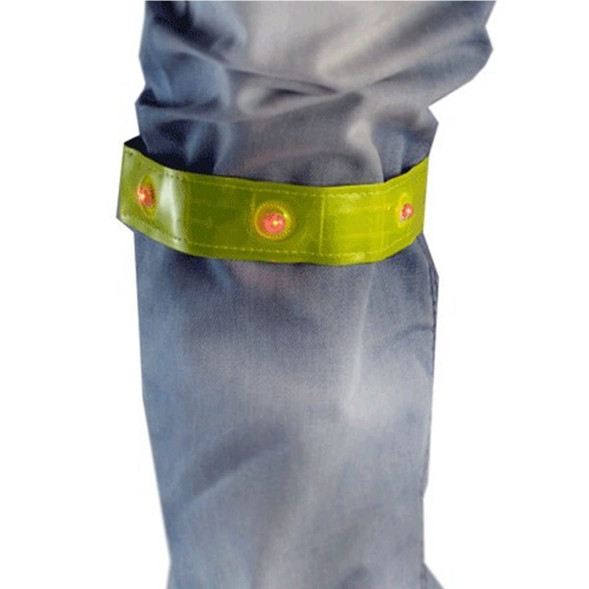 SafetyYellowArmbandLightReflectiveBandsNightWarningRidingFlashlightforRunningCyclingJoggingWalking-1891732-8