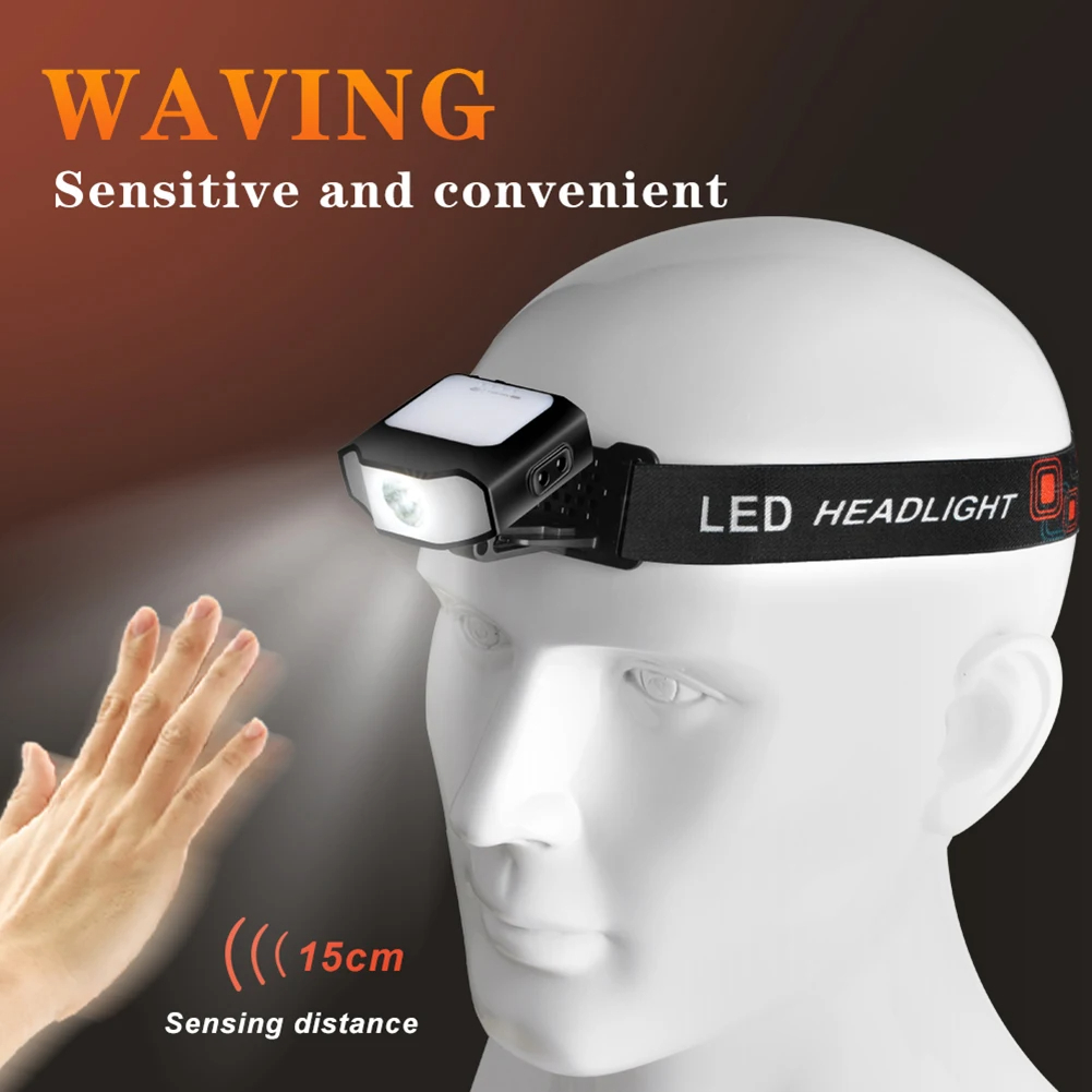 SensorCapCliponLightHeadlight6ModesCOBLEDHeadlampType-CChargingforOutdoorCampingFishingEmergencyHead-2014121-3