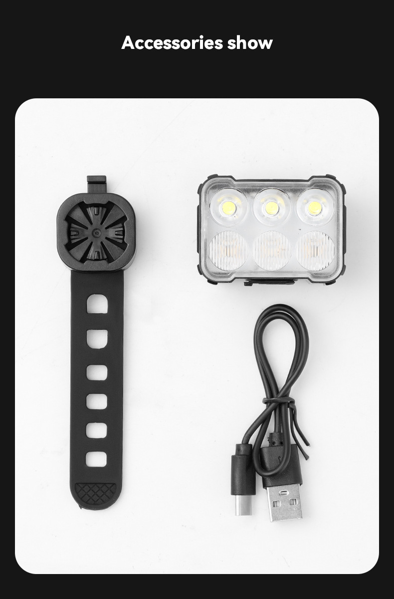 USBRechargeableBicycleLight4-6LampBeadsType-CChargingCyclingFlashlightForBikeLanternMTBHeadlightTail-1987256-12