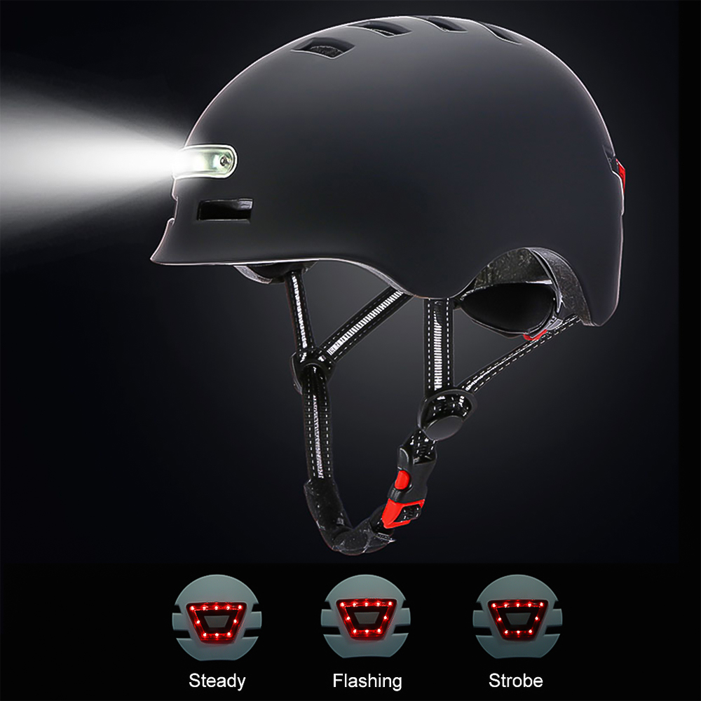 UltralightCyclingHelmetBicycleHelmetElectricScooterHelmetSmartTailLightBikeforBicycleCyclingRockRoll-1984231-4