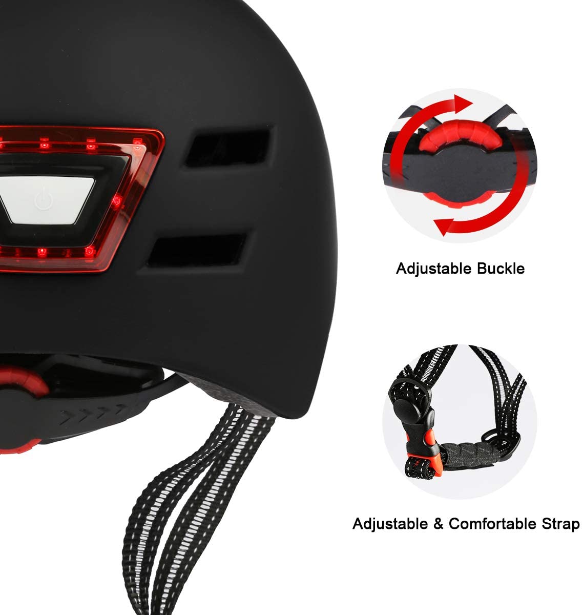 UltralightCyclingHelmetBicycleHelmetElectricScooterHelmetSmartTailLightBikeforBicycleCyclingRockRoll-1984231-7