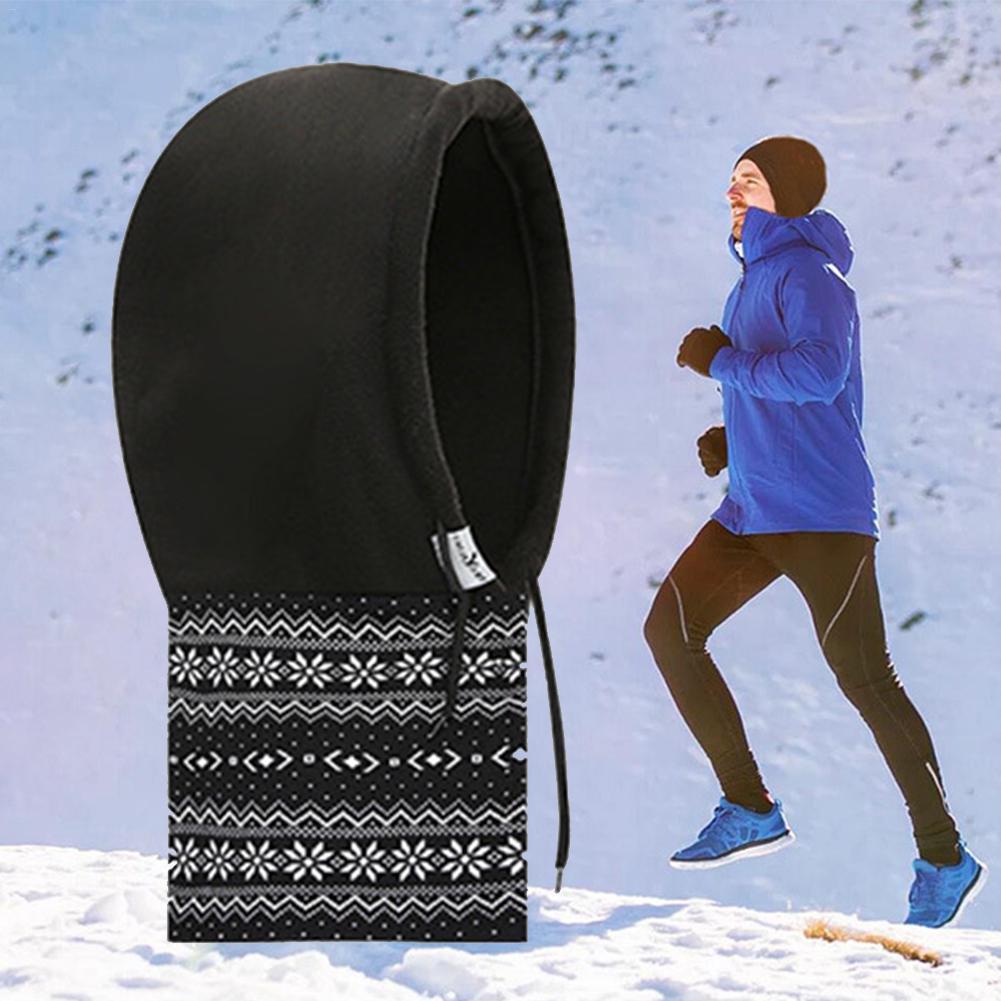 UnisexNeckHoodFleeceHatWinterWarmBalaclavaHelmetWindproofNeckGaiterFaceMaskHeadScarf-1885768-9