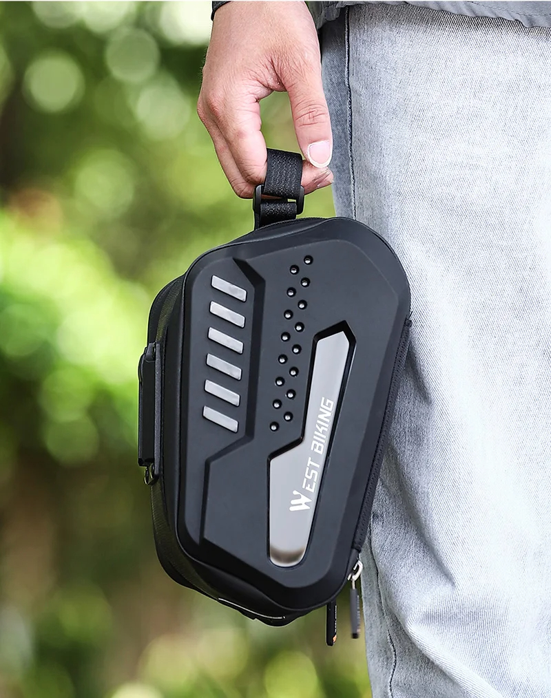 WESTBIKING27LLargeCapacityWaterproofBikeBagHardShellMTBRoadBikeUnderSeatToolBagQuickReleaseSaddlebag-2009483-14