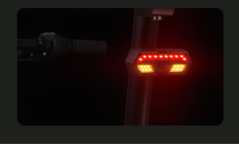 WESTBIKINGSmartBikeLightWirelessRemoteControlRackLampLEDSignalTailLightUSBBicycleRechargeableFlashin-1977943-13