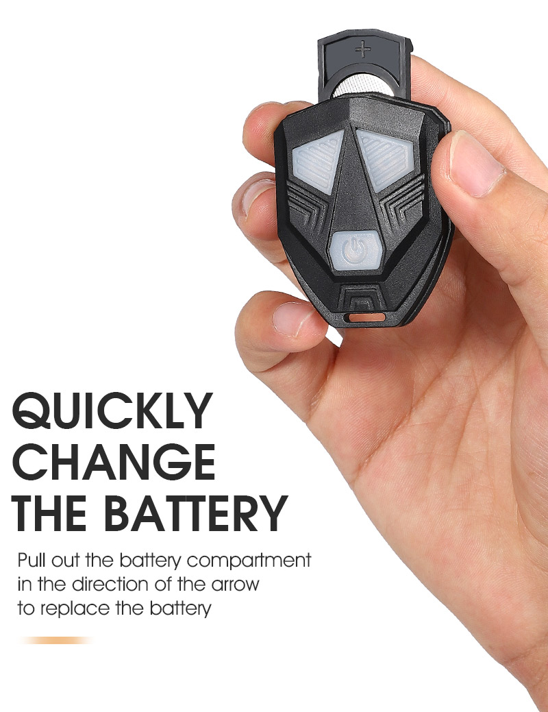 WESTBIKINGSmartBikeLightWirelessRemoteControlWaterproofLEDChargingSignalBicycleLightUSBRechargeableW-1977951-6