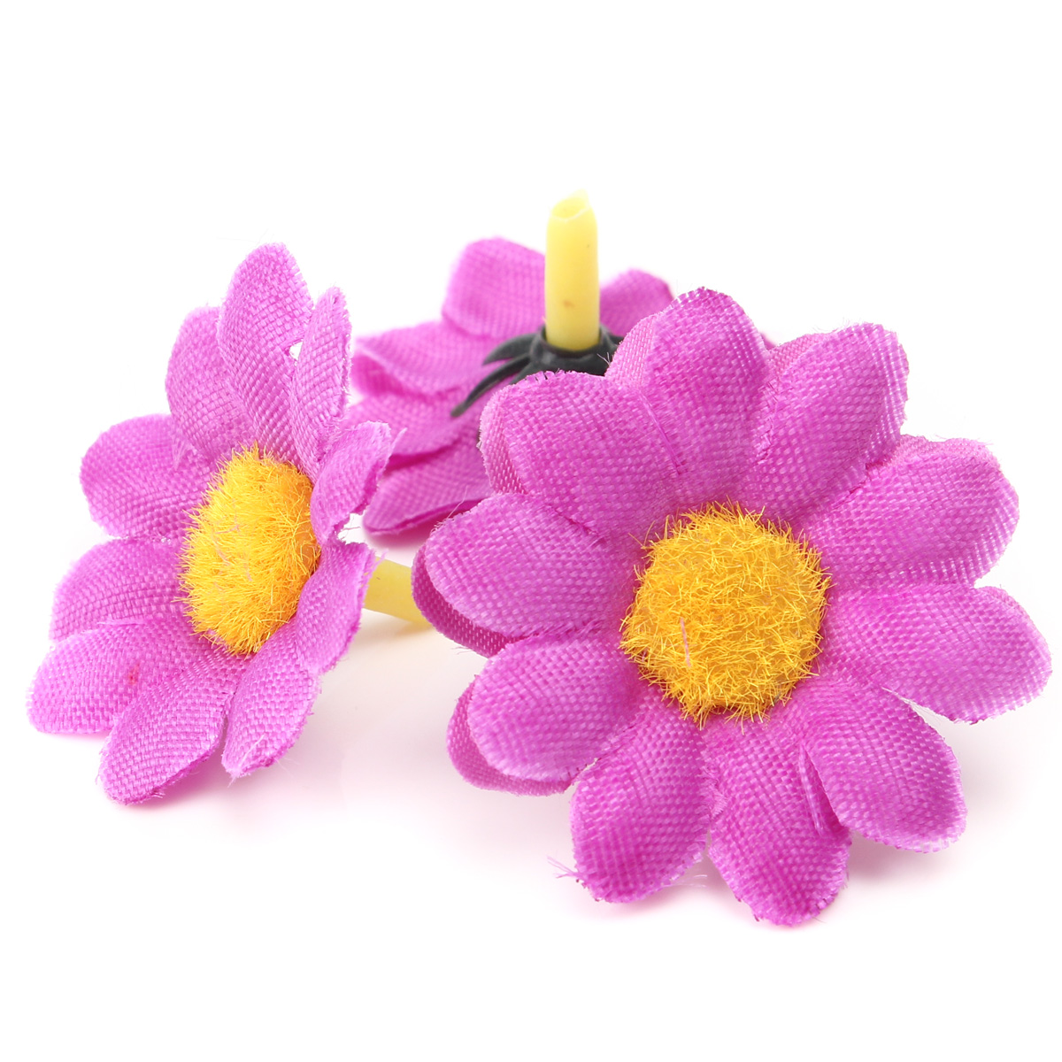 100PcsArtificialDaisyGerberaHeadsSilkFlowersWeddingBirthdayPartyDecorations-1633164-11