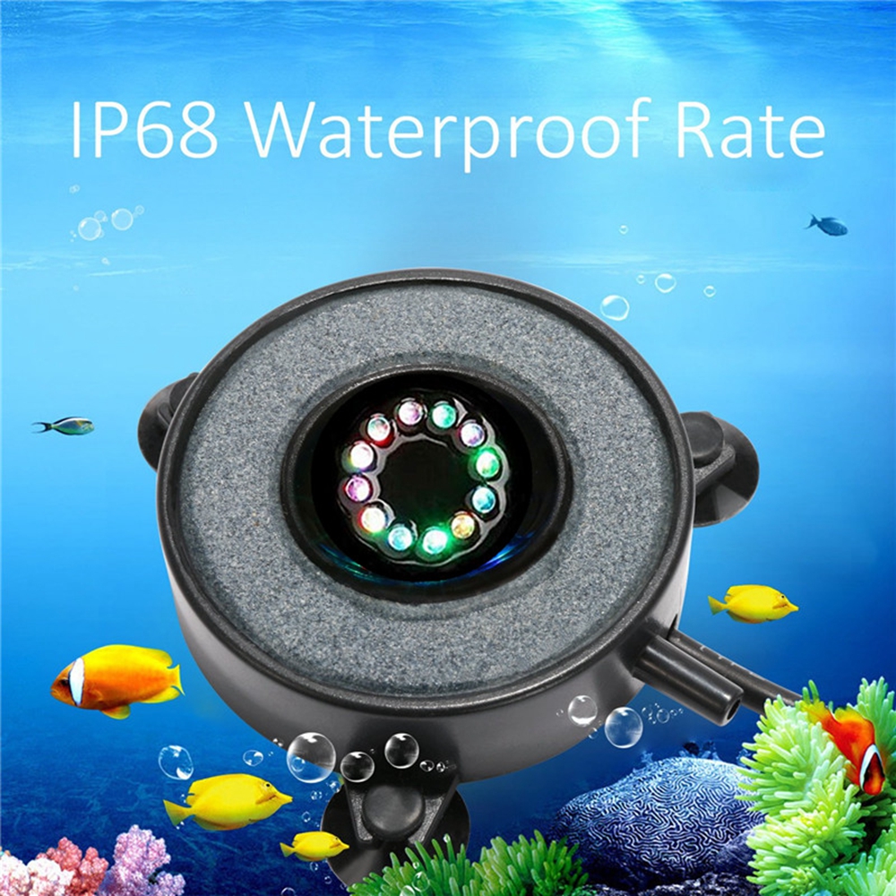 12LEDSubmersibleAquariumBubbleLightAirStoneFishTankPumpLampRemoteControl-1544602-3