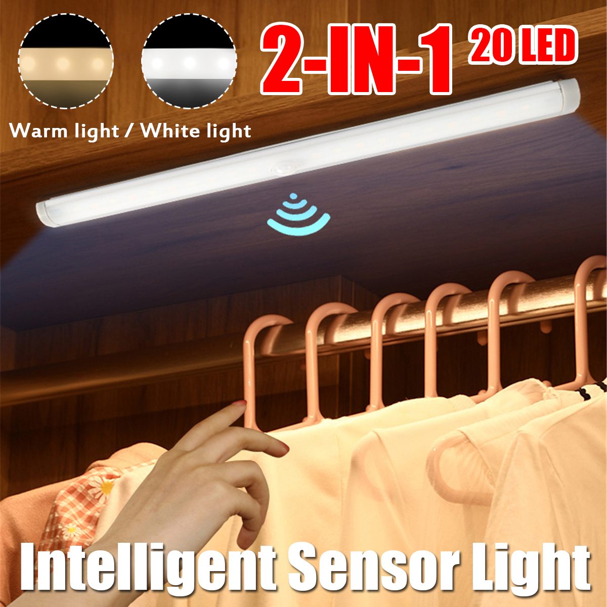 20LEDHumanBodyInductionCabinetLightingLampPIRInfraredClosetNight-1724070-1