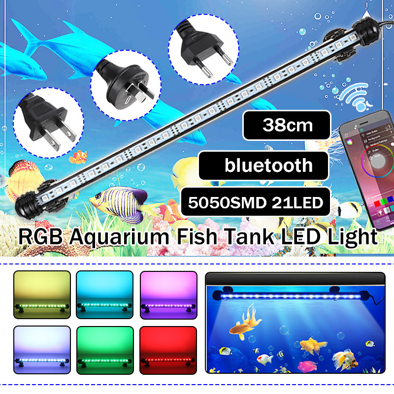 38cmbluetoothAPPRGBLEDAquariumFishTankLightsSubmersibleStripBarLamp-1698694-1