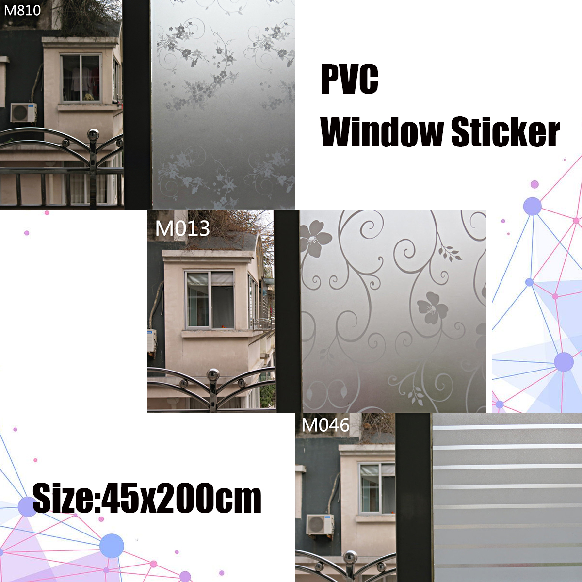 45200cmWaterproofFrostedBathroomWindowGlassFilmStickersDecorations-1376500-3