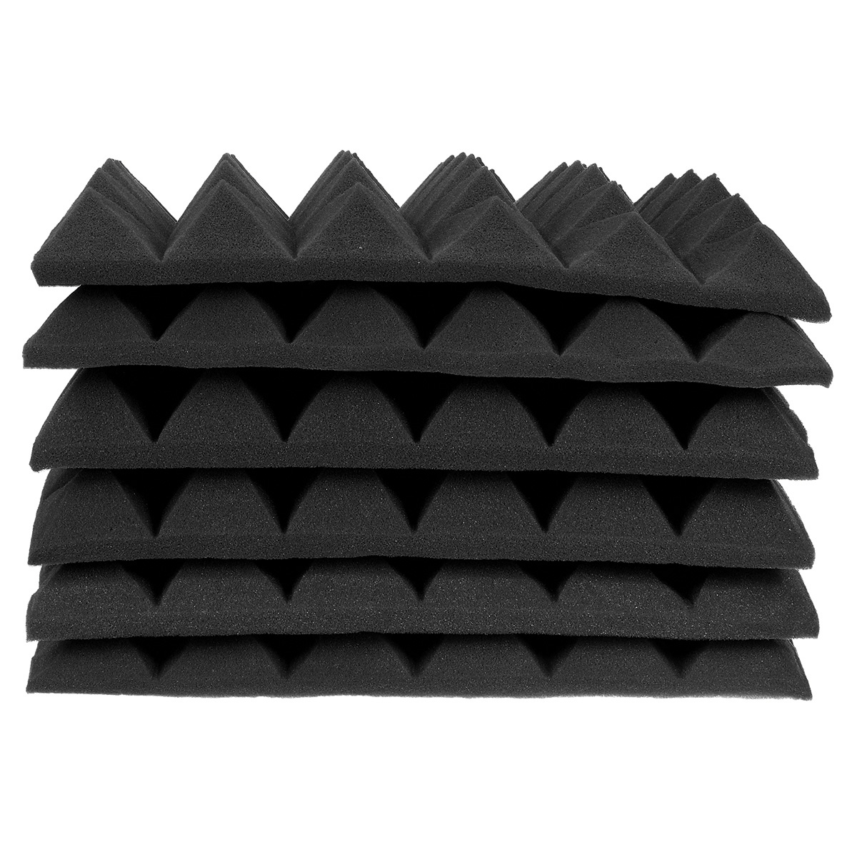 6PcsAcousticPanelsTilesStudioSoundproofingInsulationClosedCellFoam-1761605-4