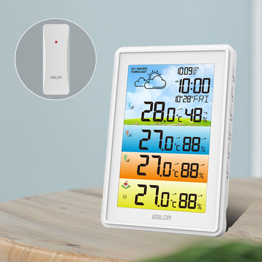 BALDR3SensorsWeatherStationWirelessIndoorOutdoorThermometerwithAlarmClockCalendarWeatherForecast-2002289-2