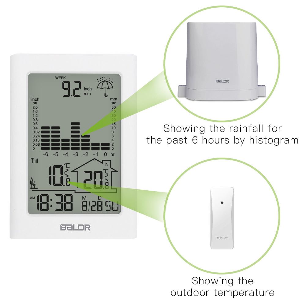 BALDRWirelessRainMeterGaugeWeatherStationAlarmClockOrangeWarmBacklightindooroutdoorTemperatureRecord-2007677-3